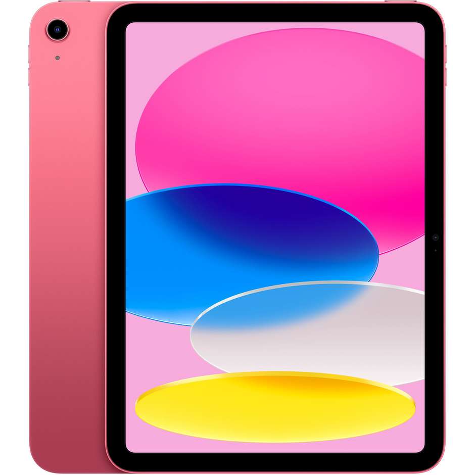Apple iPad (10^gen.) Tablet 10.9" Memoria 256 Gb Wi-Fi iPadOS 16 colore Rosa